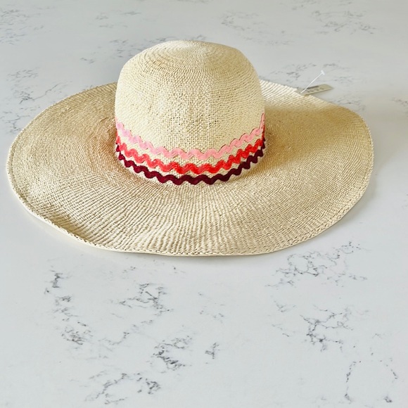 Madewell Accessories - Madewell x Biltmore Rickrack Straw Hat